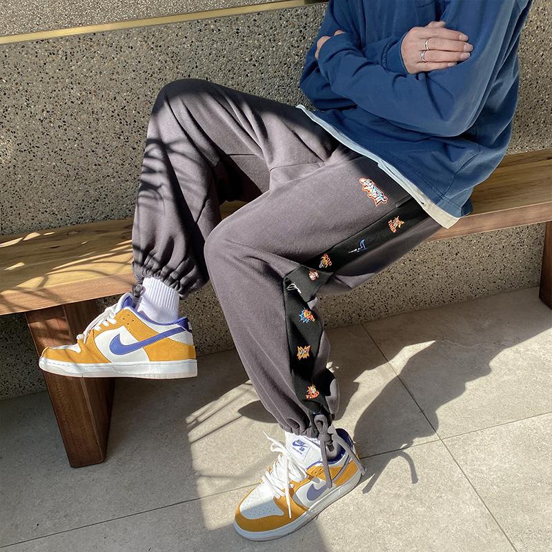Men's Pants 2021 Autumn Style Hong Kong Plus Size Drawstring Leisure Cropped Trousers, Black
Men's Pants 2021 Autumn Style Hong Kong Plus Size Drawstring Leisure Cropped Trousers, Black