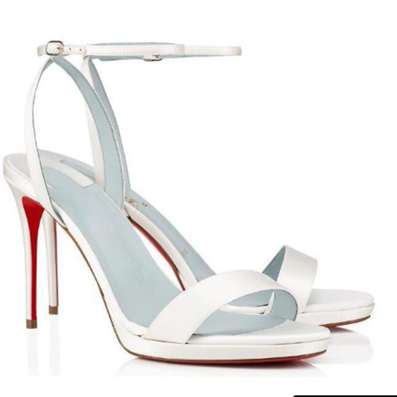 Summer Luxurys Red Bottom Loubi Queen Sandal Women's Designers Gladiator Ankle Strap Elegant High Heel White Nude Black Sandals Party Wedding
Summer Luxurys Red Bottom Loubi Queen Sandal Women's Designers Gladiator Ankle Strap Elegant High Heel White Nude Black Sandals Party Wedding