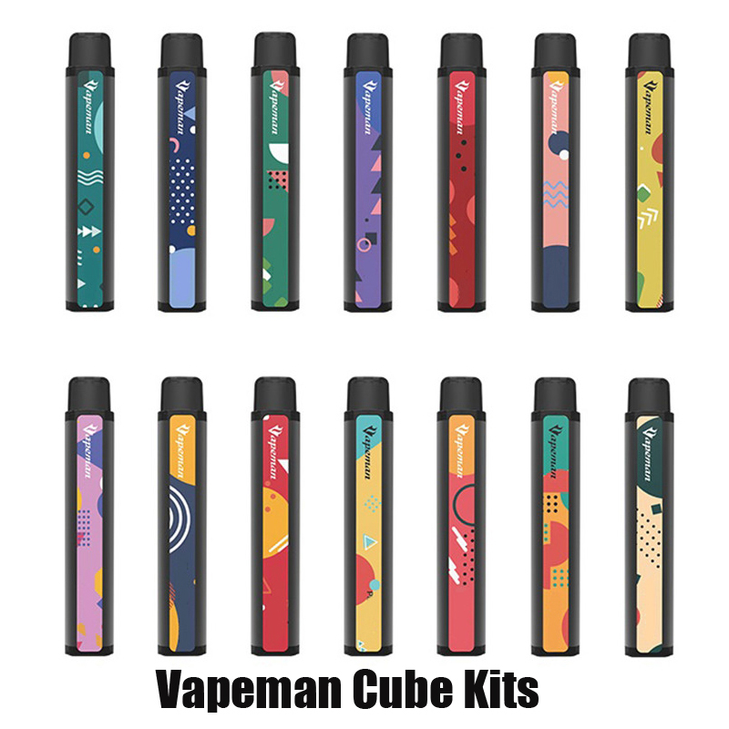Vapeman Cube Disposable Device Kit 1600 Puffs 850mAh Battery Prefilled 4.5ml Pod Vape Stick Pen Bar Plus XXL
Vapeman Cube Disposable Device Kit 1600 Puffs 850mAh Battery Prefilled 4.5ml Pod Vape Stick Pen Bar Plus XXL