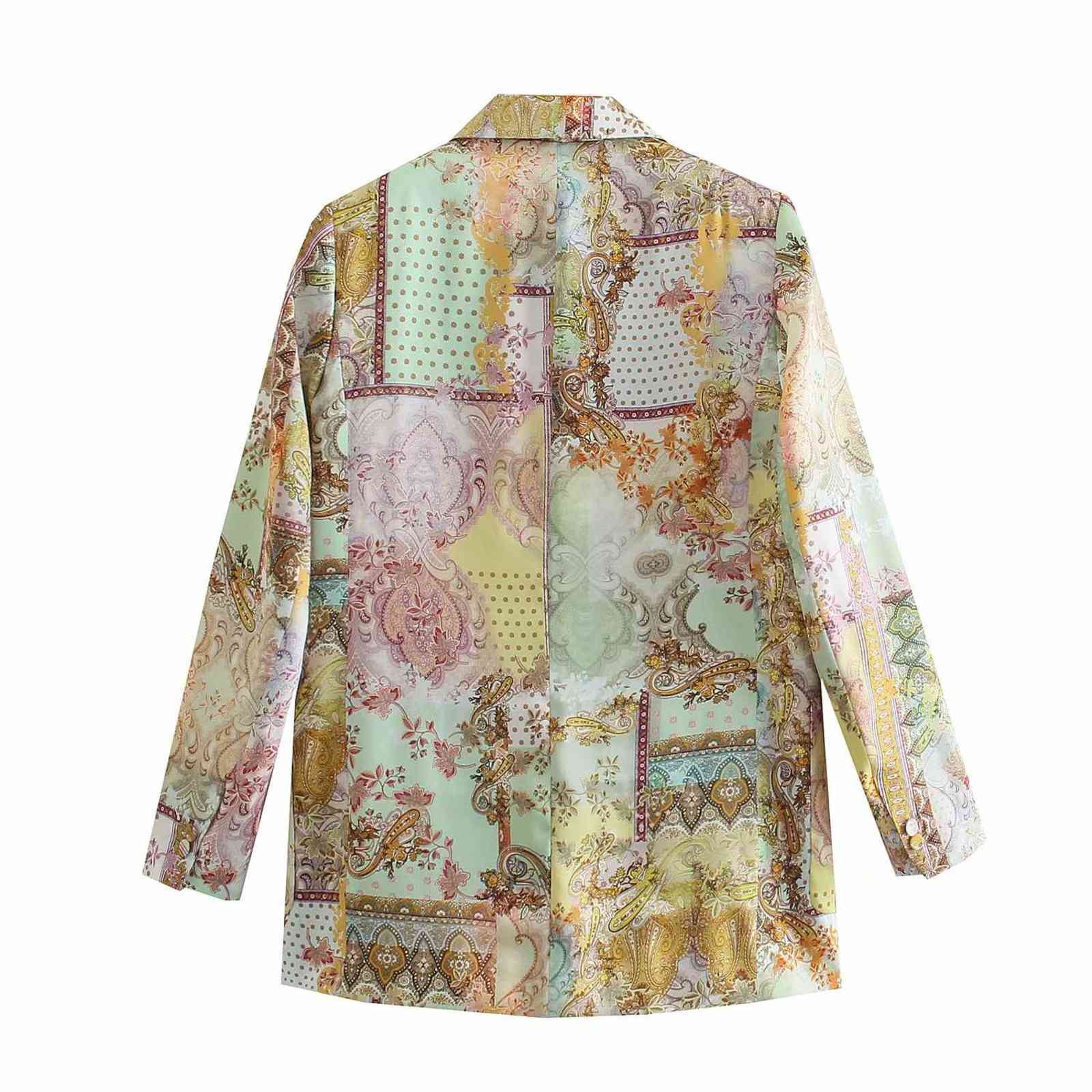 Blazer Women Long Sleeves Elegant Fashion Casual Chic Lady Suit Woman veste femme 211122