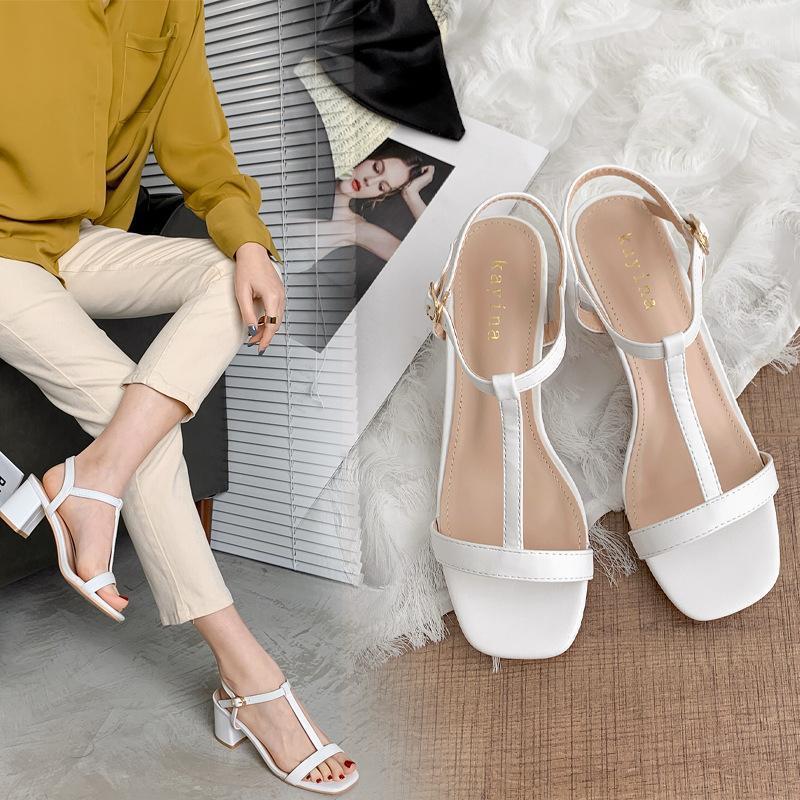 Block Heels Clear Sandals 2021 Summer Female Shoe Buckle Strap Chunky Girls Gladiator High Fashion Beige Comfort Rome Solid Dress Shoes
Block Heels Clear Sandals 2021 Summer Female Shoe Buckle Strap Chunky Girls Gladiator High Fashion Beige Comfort Rome Solid Dress Shoes