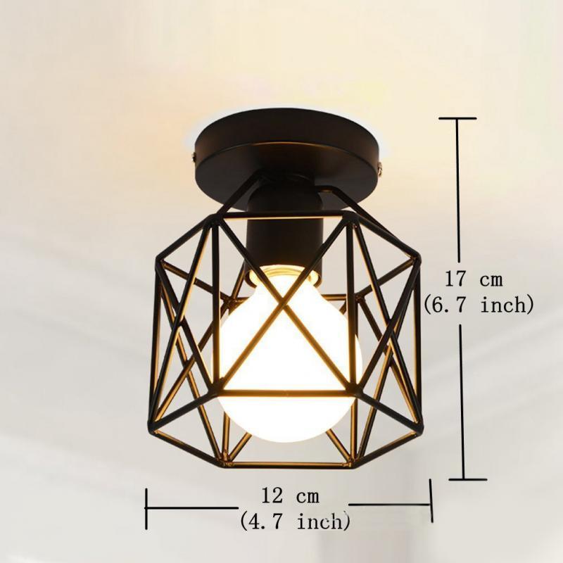 Lamp Covers & Shades Retro Ceiling Vintage Light Cozy Decor For Bed Room Corridor Dining Black Loft 220V E27 Socket
Lamp Covers & Shades Retro Ceiling Vintage Light Cozy Decor For Bed Room Corridor Dining Black Loft 220V E27 Socket