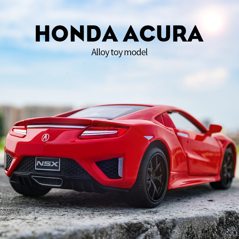 132 Scale For Honda Acura NSX Diecast Alloy Metal Luxury Sport Car Model Collection Pull Back Sound&Light Toys Vehicle
132 Scale For Honda Acura NSX Diecast Alloy Metal Luxury Sport Car Model Collection Pull Back Sound&Light Toys Vehicle