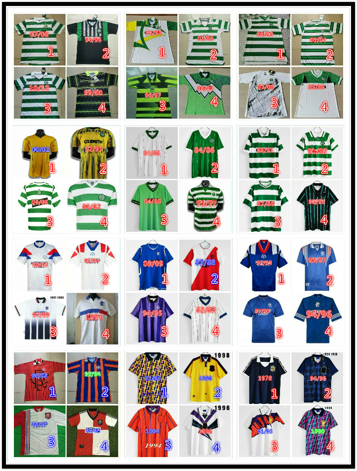 Glasgow Celtic Retro soccer jerseys LARSSON 1984 87 90 92 93 94 95 96 97 99 2001 02 03 LAUDRUP GASCOIGNE Scotland vintage Classic football shirt Uniforms
Glasgow Celtic Retro soccer jerseys LARSSON 1984 87 90 92 93 94 95 96 97 99 2001 02 03 LAUDRUP GASCOIGNE Scotland vintage Classic football shirt Uniforms