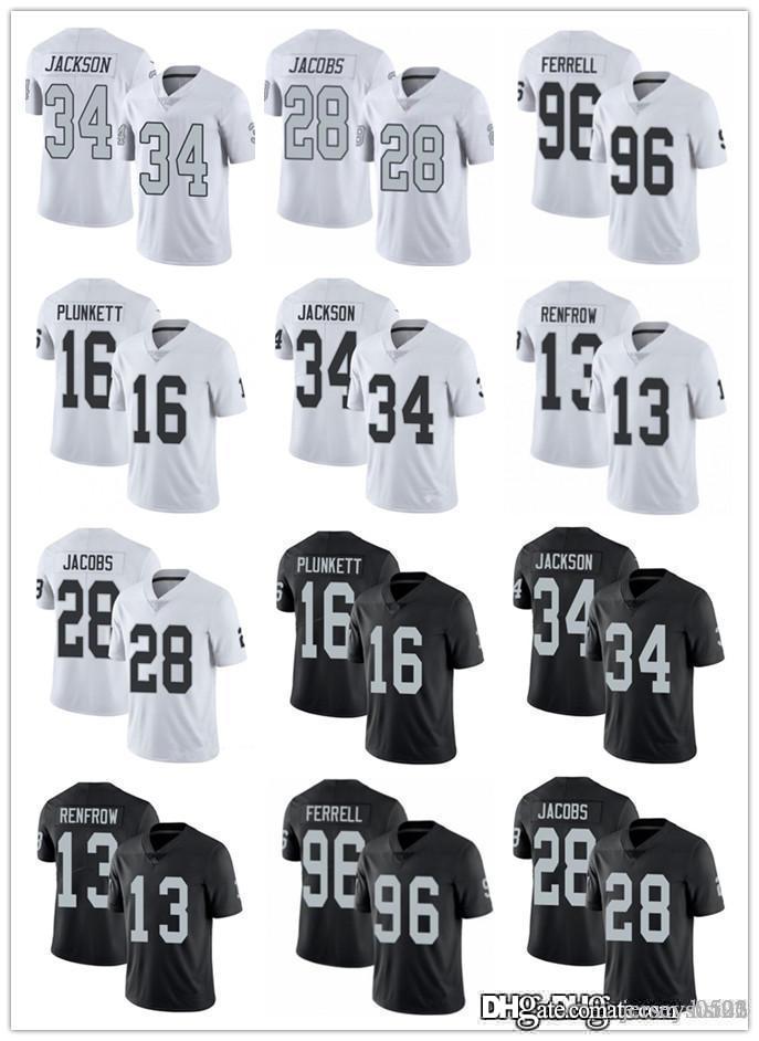 Men Women Las Vegas Raiders 34 Bo Jackson 28 Josh Jacobs 16 Jim Plunkett 13 Hunter Renfrow 96 Clelin Ferrell Football Jerseys, Black;red
Men Women Las Vegas Raiders 34 Bo Jackson 28 Josh Jacobs 16 Jim Plunkett 13 Hunter Renfrow 96 Clelin Ferrell Football Jerseys, Black;red