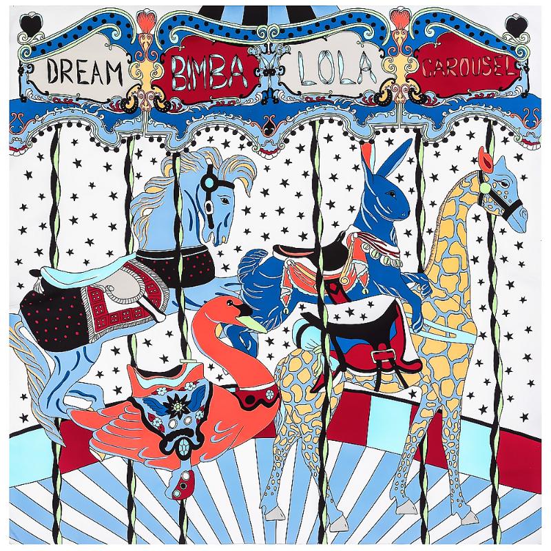 Scarves 130cm French Silk Scarf Merry-go-round Ladies Decorative Shawl Headscarf Travel Sunscreen Big Square, Blue;gray
Scarves 130cm French Silk Scarf Merry-go-round Ladies Decorative Shawl Headscarf Travel Sunscreen Big Square, Blue;gray