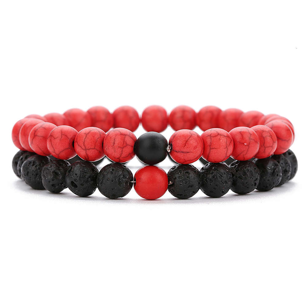 Hand catenary Energy volcanic stone red pine Beads Bracelet 8mm DIY beads bracelet Jewelry, Black
Hand catenary Energy volcanic stone red pine Beads Bracelet 8mm DIY beads bracelet Jewelry, Black