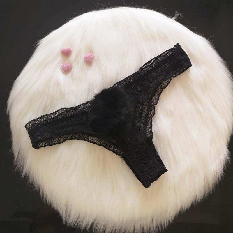 Women's Panties Tail Sexy Lace Breathable Transparent Seamless Underwear Thong Lingerie Women, Black
Women's Panties Tail Sexy Lace Breathable Transparent Seamless Underwear Thong Lingerie Women, Black