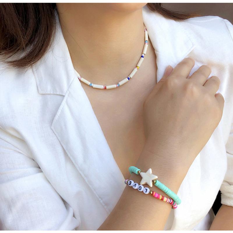 Chokers Charm Turquoise Beaded Necklace Bohemia Bamboo-shaped For Women Ladies Gifts Jewelry 36cm Long, 1 Piece
Chokers Charm Turquoise Beaded Necklace Bohemia Bamboo-shaped For Women Ladies Gifts Jewelry 36cm Long, 1 Piece