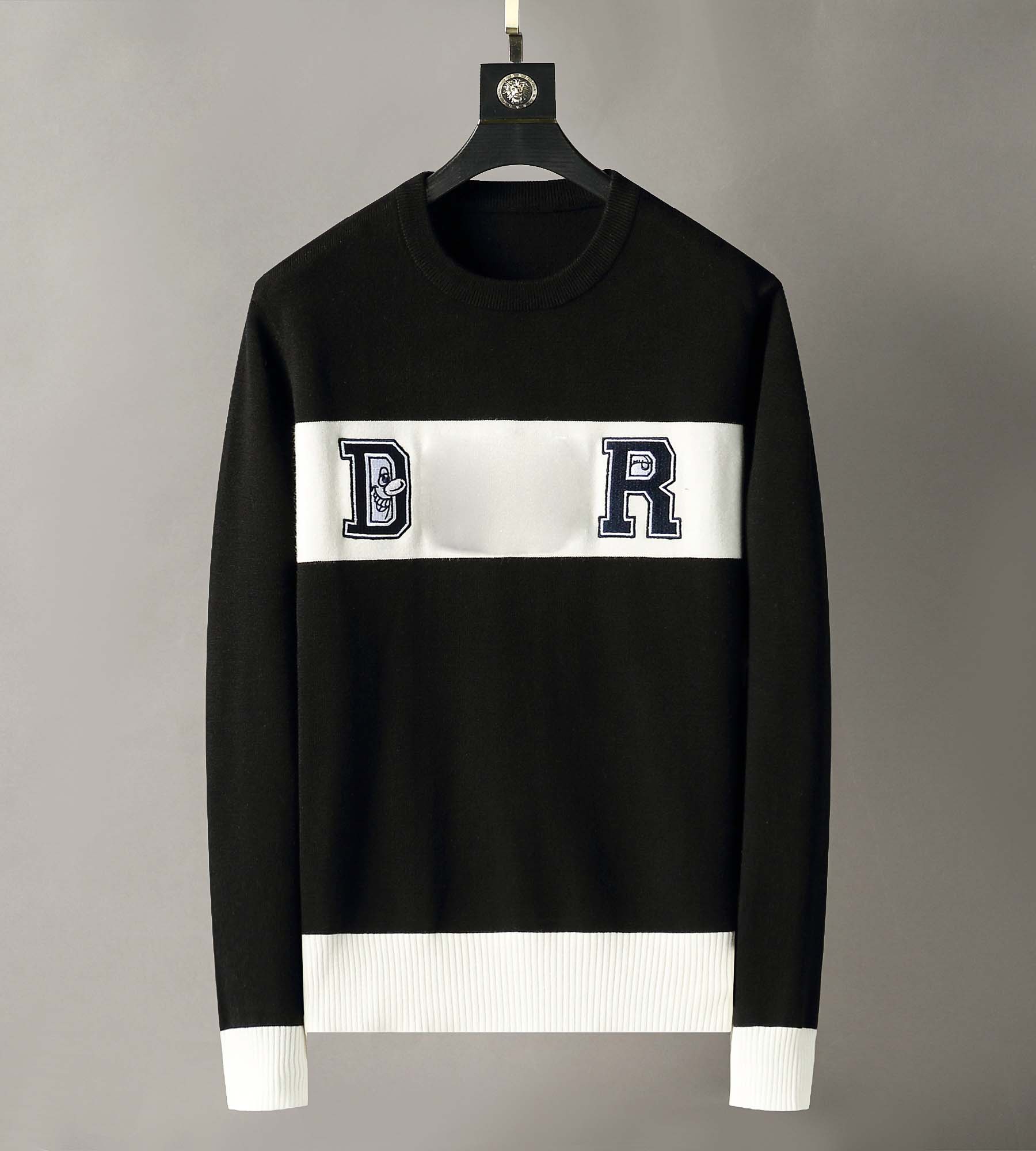 2021 Europe women and mens designer sweaters retro classic luxury sweatshirt men Arm letter embroidery Round neck comfortable high-quality jumper #A33, White;black
2021 Europe women and mens designer sweaters retro classic luxury sweatshirt men Arm letter embroidery Round neck comfortable high-quality jumper #A33, White;black