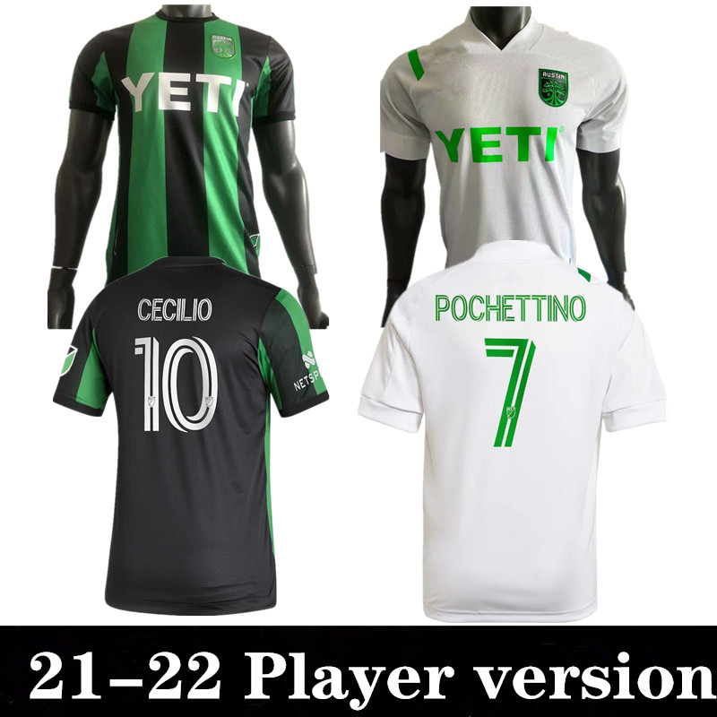 Player version 2021 Austin FC soccer jerseys Inaugural MLS 21 22 Home Black Away White DARIO CONCA KLEBER XAVIER BAEZ Customize Football Shirts, Black;yellow
Player version 2021 Austin FC soccer jerseys Inaugural MLS 21 22 Home Black Away White DARIO CONCA KLEBER XAVIER BAEZ Customize Football Shirts, Black;yellow