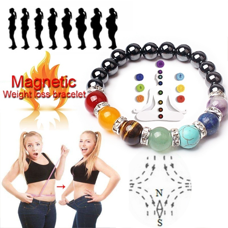 7 Chakra Yoga Bracelet Healing Heart Therapy Bracelet Women Men Hematite Stone Bead Jewelry Chakra Prayer Balance Bracelet, Black
7 Chakra Yoga Bracelet Healing Heart Therapy Bracelet Women Men Hematite Stone Bead Jewelry Chakra Prayer Balance Bracelet, Black