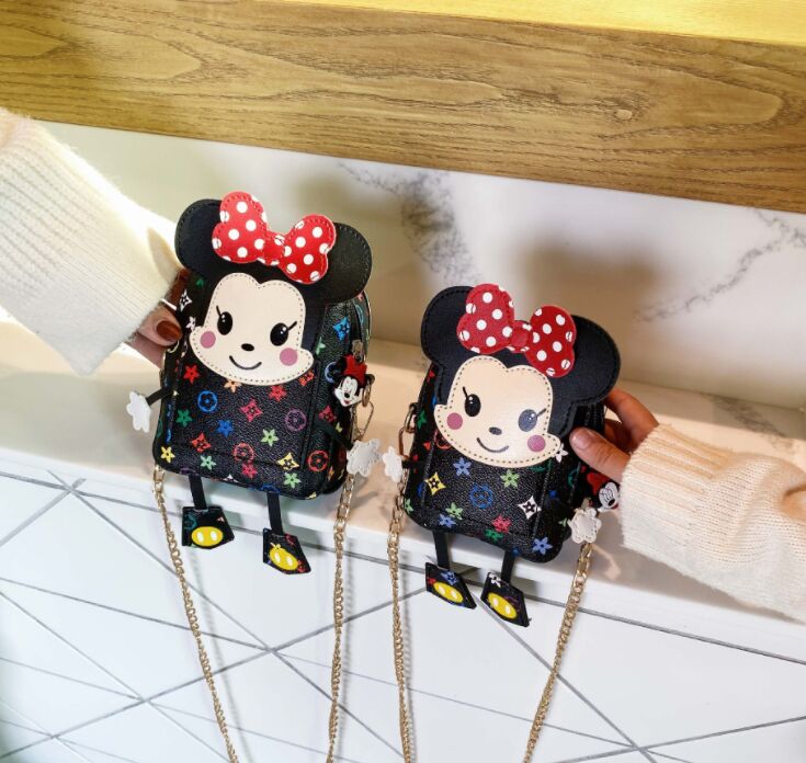 Small girl handbag cute cartoon children bags PU Leather one shoulder handbags Lady Mini purese Messenger bag, 2#
Small girl handbag cute cartoon children bags PU Leather one shoulder handbags Lady Mini purese Messenger bag, 2#