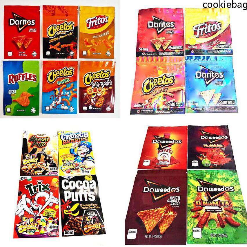 Edibles Empty chips Doweedos Potato Nacho chip Bags Flamin Spicy Sweet Mylar Chili DORITOS Cheese Worm Cheetos Packaging BACKPACKBOYZ 33 Top
Edibles Empty chips Doweedos Potato Nacho chip Bags Flamin Spicy Sweet Mylar Chili DORITOS Cheese Worm Cheetos Packaging BACKPACKBOYZ 33 Top