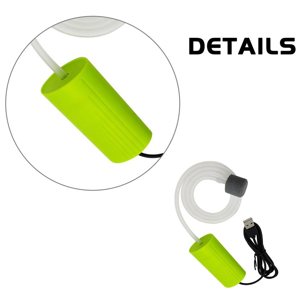 New Portable Mini Usb Aquarium Oxygen Air pump Mute Energy Saving Compressor Efficient Aquarium Tank Accessories