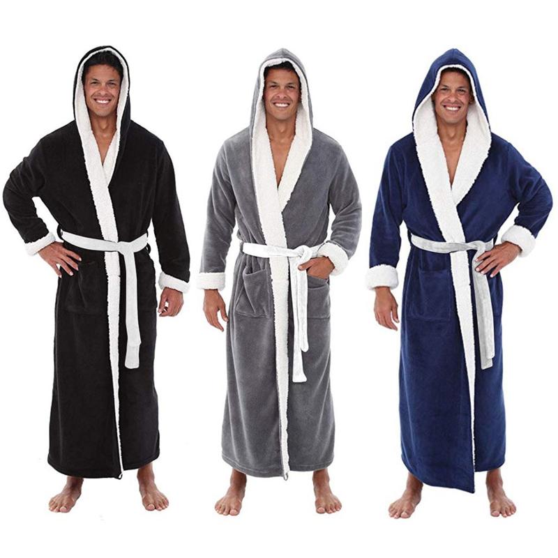Men's Sleepwear Women Men Thermal Luxury Flannel Extra Long Bath Robe Winter Sexy Grid Fur Bathrobe Warm Kimono Dressing Bridesmaid Robes #T, Black;brown
Men's Sleepwear Women Men Thermal Luxury Flannel Extra Long Bath Robe Winter Sexy Grid Fur Bathrobe Warm Kimono Dressing Bridesmaid Robes #T, Black;brown