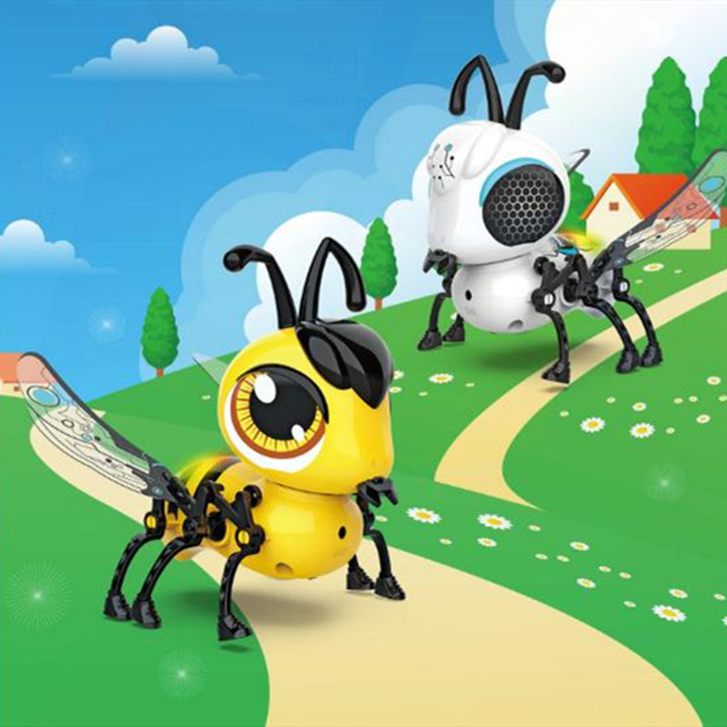 Child Intellectual development toys DIY Assembly Hig Simulation Bee Toy With Sound Flash Light Effect Touch Gesture Control pet
Child Intellectual development toys DIY Assembly Hig Simulation Bee Toy With Sound Flash Light Effect Touch Gesture Control pet
