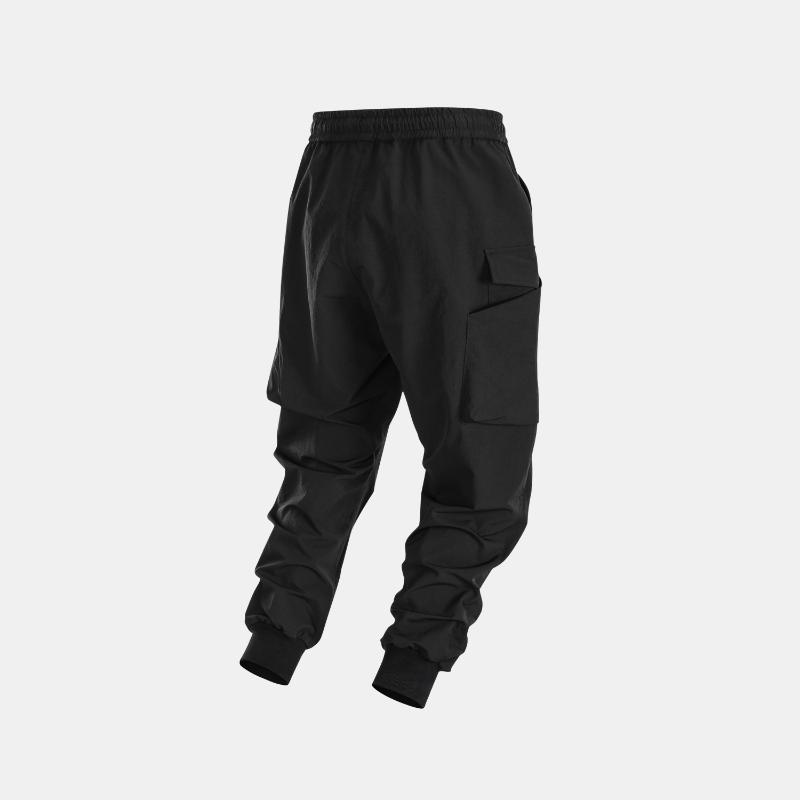 Nosucism Drawstring Pants Side Molle Water Repellent Techwear Ninjawear Streetwear Men's