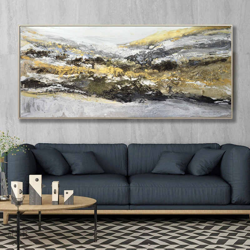 Abstract Oil Paintings Printed On Canvas Panting Colorful Posters And Prints Wall Art For Living Room Modern Home Decor Cuadros