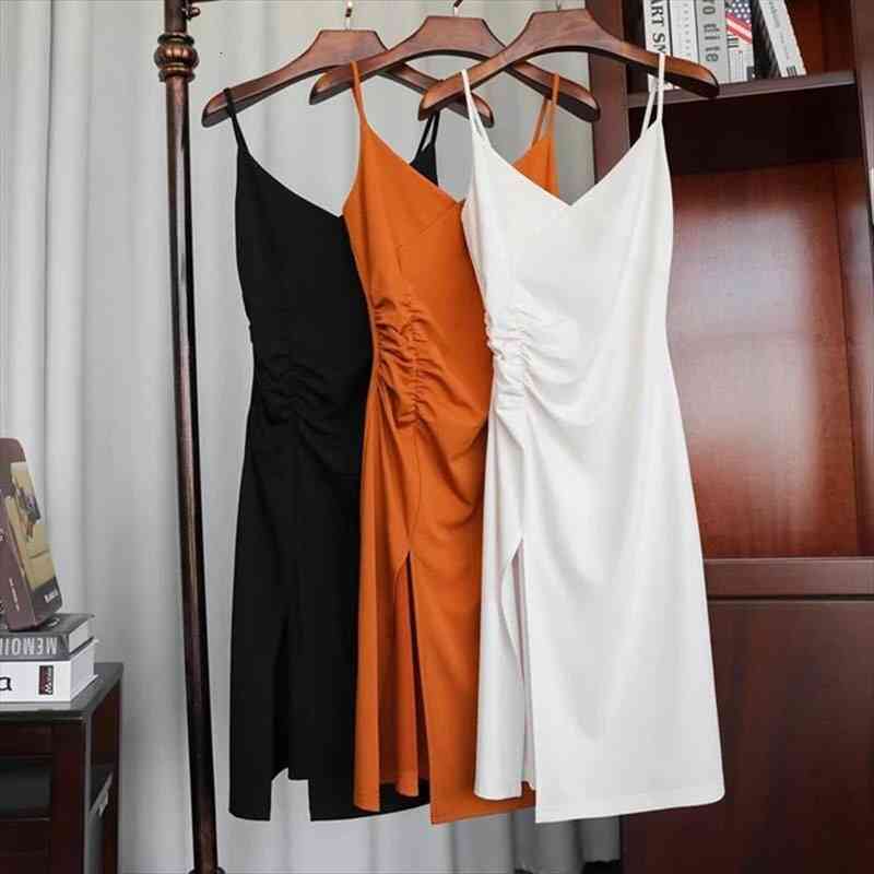 womens summer black camisole v-neck dress woman dress vestido de mujer femme robe, Black;gray
womens summer black camisole v-neck dress woman dress vestido de mujer femme robe, Black;gray