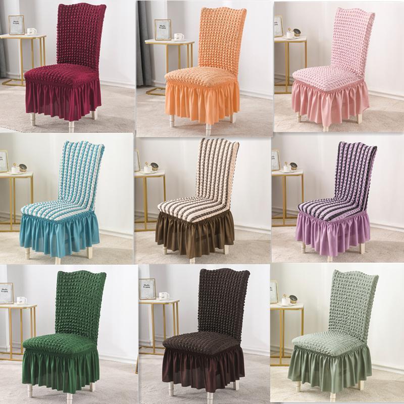 Striped One-piece Dining Chair Cover Spandex Elastic Slipcover Case Lace Seat For Wedding El Banquet Living Room Covers
Striped One-piece Dining Chair Cover Spandex Elastic Slipcover Case Lace Seat For Wedding El Banquet Living Room Covers