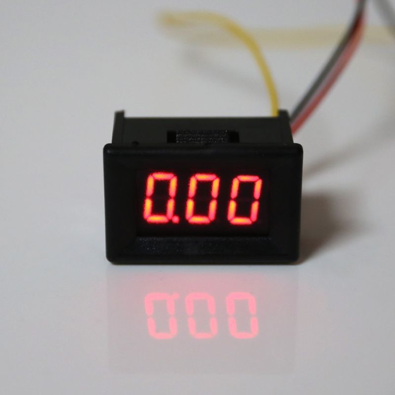 Dc 0-100V 0.36 "3-Digital Voltometer Led Panel Voltage Meter for Car Engine