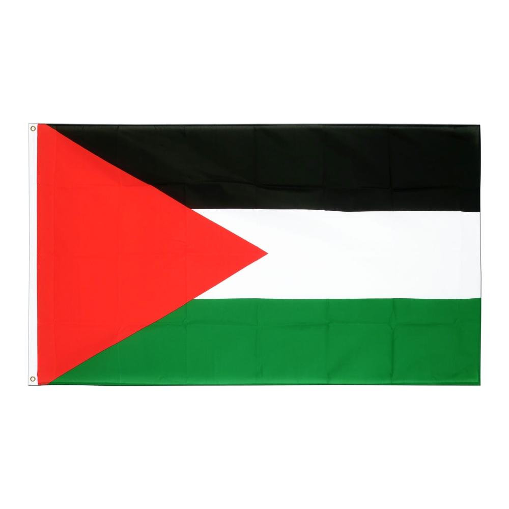 Free Shp in Stock Nations Flags 3x5FT 90x150cm Hanging PLE PS Palestine Flag of Palestinian Banner for Indoor Outdoor Decoration
Free Shp in Stock Nations Flags 3x5FT 90x150cm Hanging PLE PS Palestine Flag of Palestinian Banner for Indoor Outdoor Decoration
