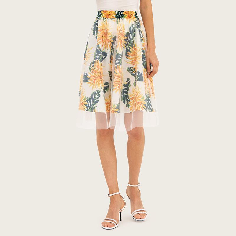 Skirts FMFSSOM Spring Summer Foral Mesh A-line High Waist Midi Elegant Female Lady Women, Black
Skirts FMFSSOM Spring Summer Foral Mesh A-line High Waist Midi Elegant Female Lady Women, Black