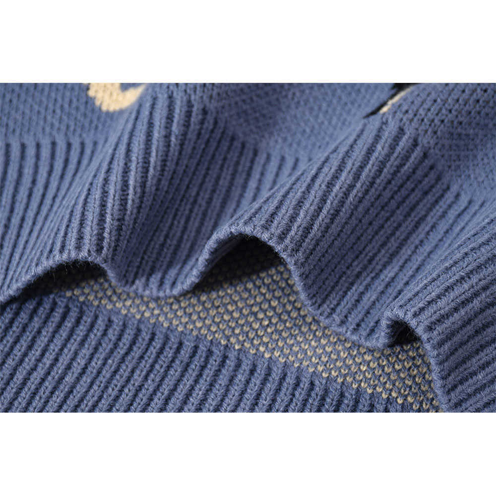 Hip Hop Knitwear Mens Sweaters Harajuku Fashion Butterfly Male Loose Tops Casual Streetwear Pullover Sweaters 210820