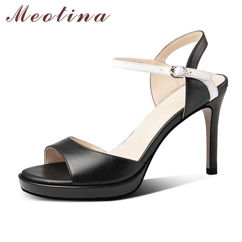 Meotina Women Shoes Platform Natural Genuine Leather Sandals Mixed Colors Round Toe Lady Shoes Thin High Heels Sandals Summer 210608, Beige
Meotina Women Shoes Platform Natural Genuine Leather Sandals Mixed Colors Round Toe Lady Shoes Thin High Heels Sandals Summer 210608, Beige