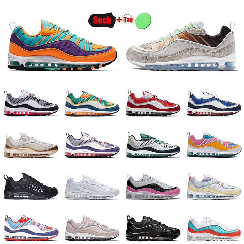 2021 Arrival La Mezcla Cushions 98s Running Shoes Mens Women Cone Triple White ALL Black Easter GYM Red NlKE Airmaxs Max Trainers Sneakers 36-45, D1 40-45 la mezcla
2021 Arrival La Mezcla Cushions 98s Running Shoes Mens Women Cone Triple White ALL Black Easter GYM Red NlKE Airmaxs Max Trainers Sneakers 36-45, D1 40-45 la mezcla