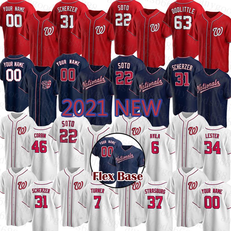 Washington Baseball Jersey Nationals Custom 22 Juan Soto Flex Base 31 Max Scherzer 7 Trea Turner 6 Anthony Rendon 20 Daniel Murphy Kendrick, Blue;black
Washington Baseball Jersey Nationals Custom 22 Juan Soto Flex Base 31 Max Scherzer 7 Trea Turner 6 Anthony Rendon 20 Daniel Murphy Kendrick, Blue;black