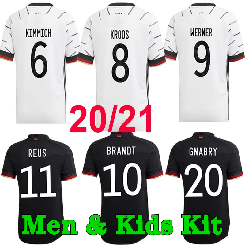 Germany 20/21 European GNABRY KROOS Soccer Jersey 2021 Home WERNER BRANDT SANE KIMMICH Shirt national team Away Football Uniforms men +kids kit, 20 21 home kids:16-28
Germany 20/21 European GNABRY KROOS Soccer Jersey 2021 Home WERNER BRANDT SANE KIMMICH Shirt national team Away Football Uniforms men +kids kit, 20 21 home kids:16-28