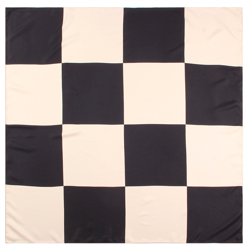 Manual Hand Rolled Twill Silk Scarf Women Patchwork Plaid Printing Fashion Square Scarves Echarpes Foulards Femme Wrap Bandana Hijab 90CM*90CM
Manual Hand Rolled Twill Silk Scarf Women Patchwork Plaid Printing Fashion Square Scarves Echarpes Foulards Femme Wrap Bandana Hijab 90CM*90CM