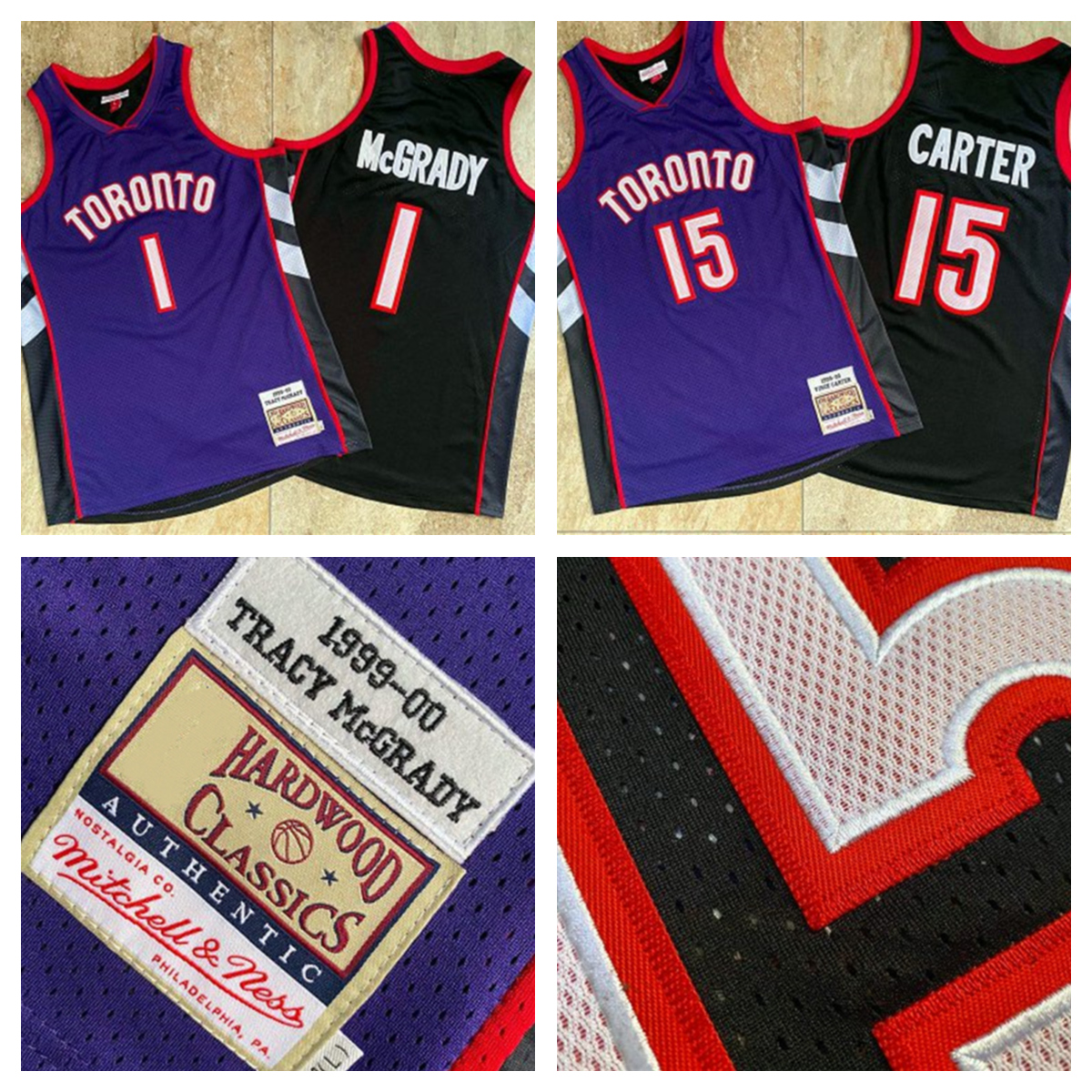 Retro Men Basketball Jerseys Toronto Raptors Tracy 1 McGrady Vince 15 Carter Mitchell & Ness Hardwoods Classics Swingman Purple and 01, Black;red
Retro Men Basketball Jerseys Toronto Raptors Tracy 1 McGrady Vince 15 Carter Mitchell & Ness Hardwoods Classics Swingman Purple and 01, Black;red