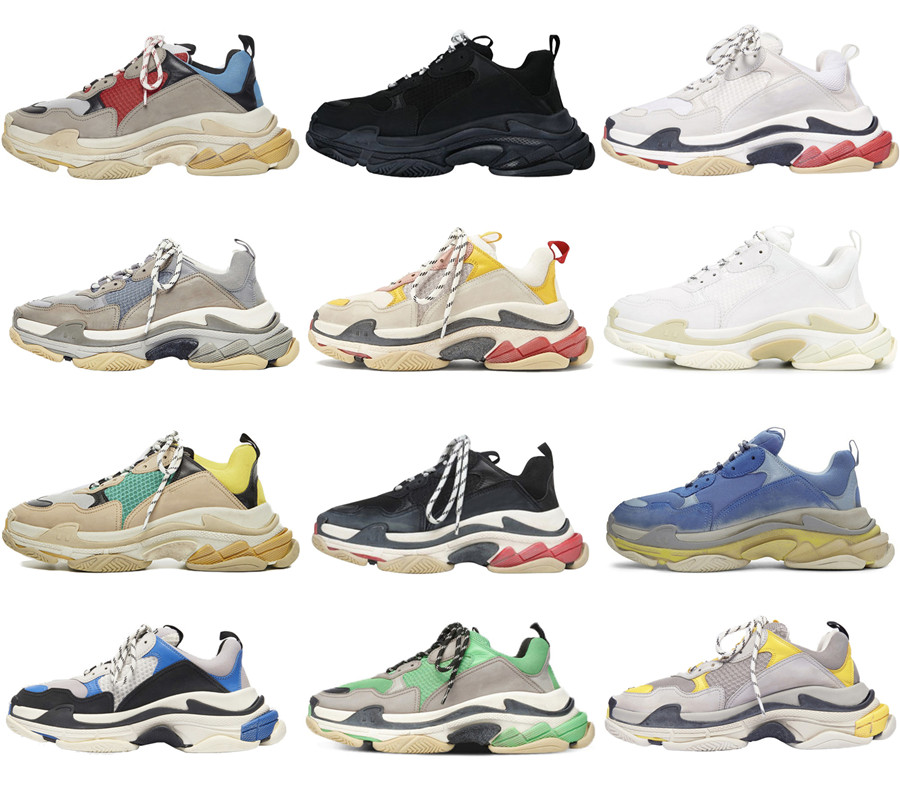 Triple S Paris 17 FW Men Women Classic Outdoor Shoes Fashion White Grey Black Pink Designers Boost Platform Sneakers Crystal Bottom Trainers
Triple S Paris 17 FW Men Women Classic Outdoor Shoes Fashion White Grey Black Pink Designers Boost Platform Sneakers Crystal Bottom Trainers