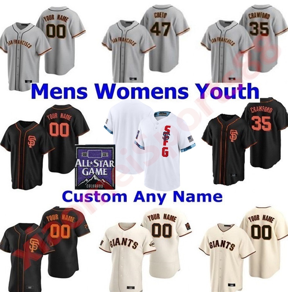 Men Women Youth San Francisco 2021 All-Star Game Giants Baseball Jerseys Kevin Pillar Mike Yastrzemski Pablo Sandoval Stephen Vogt Buster Posey jersey, Black
Men Women Youth San Francisco 2021 All-Star Game Giants Baseball Jerseys Kevin Pillar Mike Yastrzemski Pablo Sandoval Stephen Vogt Buster Posey jersey, Black
