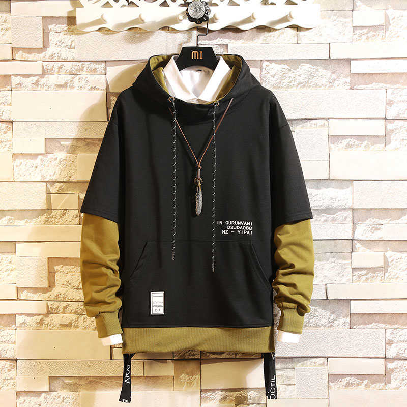 Japan Style Hoodie men O-Neck Autumn Winter Hoodies Sweatshirt Men'S Hip Hop Thick Fleece Patchwork Hoodie Male Streetwear 210603, Cjw136yellow
Japan Style Hoodie men O-Neck Autumn Winter Hoodies Sweatshirt Men'S Hip Hop Thick Fleece Patchwork Hoodie Male Streetwear 210603, Cjw136yellow