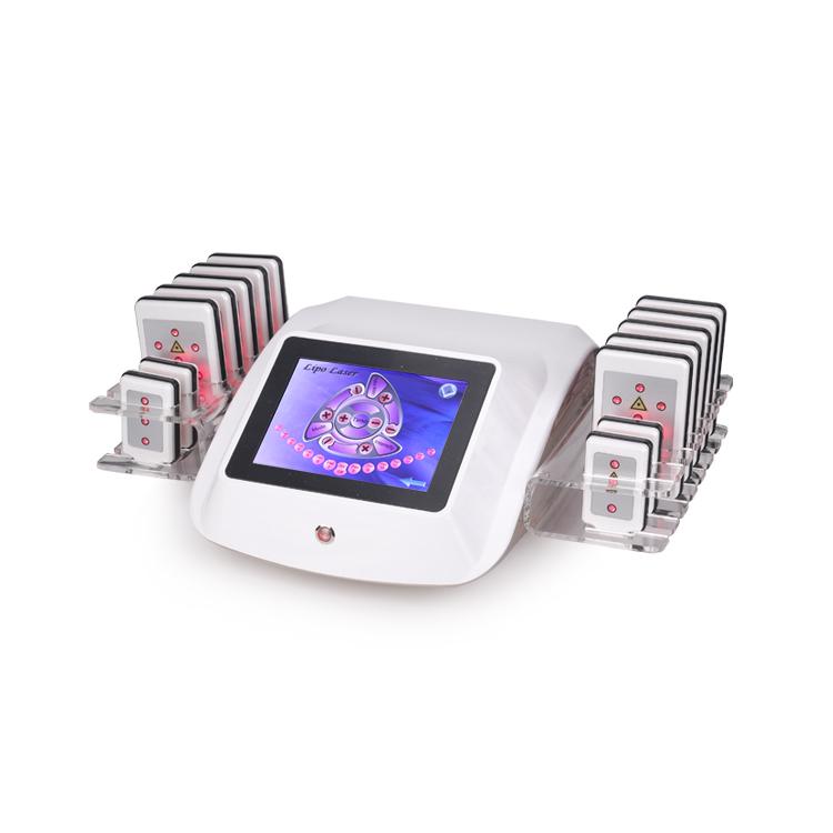 New portable weight loss smart laser machine lipo body slimming ,Laser pads fat burning cellulite removal Beauty Equipment
