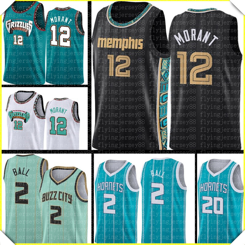 Ja 12 Morant Jersey Mens LaMelo 2 Ball Basketball Jerseys Gordon 20 Hayward Jersey Green Black White Grey S- High
Ja 12 Morant Jersey Mens LaMelo 2 Ball Basketball Jerseys Gordon 20 Hayward Jersey Green Black White Grey S- High