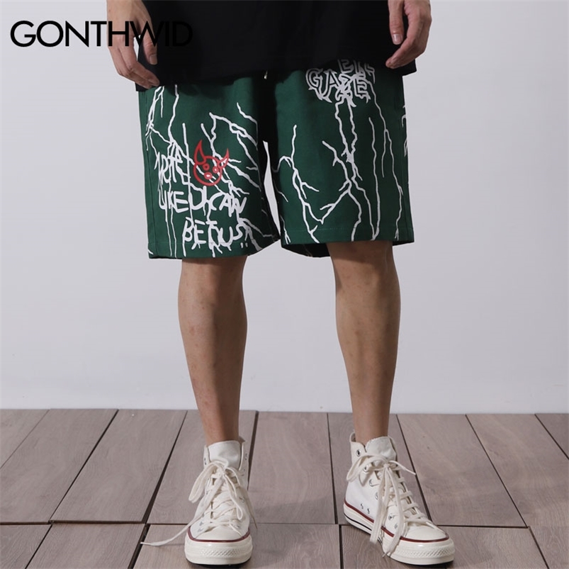 GONTHWID Harajuku Graffiti Print Shorts Harajuku Hip Hop Casual Baggy Pockets Short Trousers Streetwear Men Summer Fashion Pants 210720, Green
GONTHWID Harajuku Graffiti Print Shorts Harajuku Hip Hop Casual Baggy Pockets Short Trousers Streetwear Men Summer Fashion Pants 210720, Green