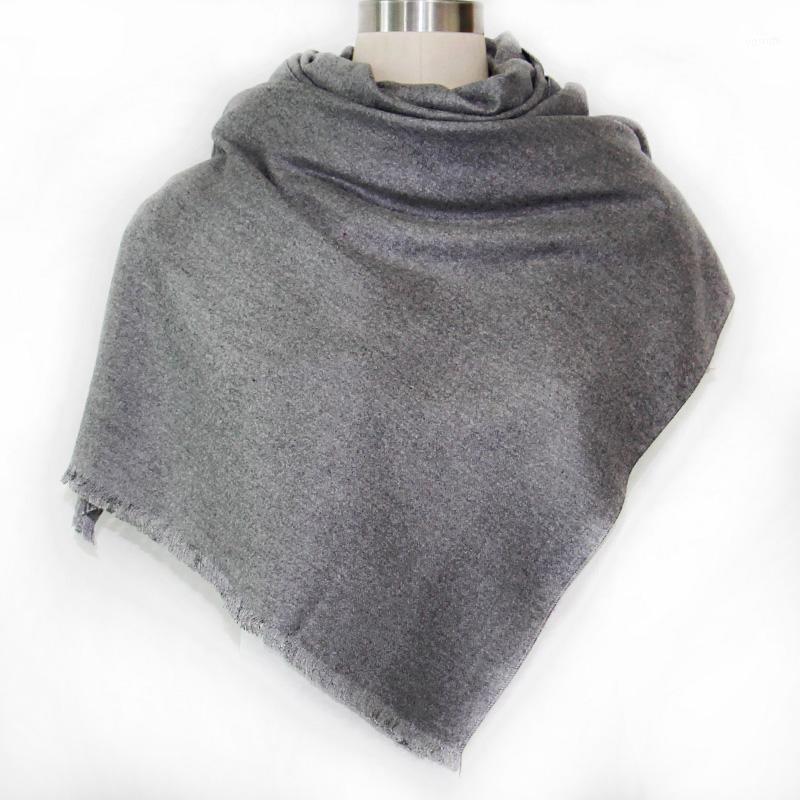Scarves Fashion For Women Shawls And Wraps Solid Female Hijab Stoles Pashmina 320 GRM Winter Cashmere Foulard, Blue;gray 
Scarves Fashion For Women Shawls And Wraps Solid Female Hijab Stoles Pashmina 320 GRM Winter Cashmere Foulard, Blue;gray
