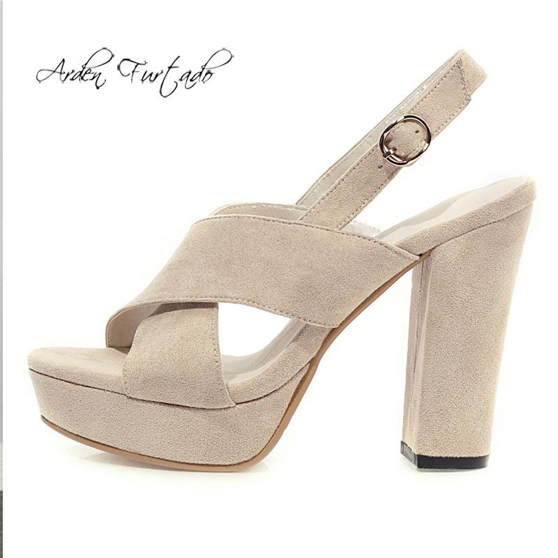 Sandals Arden Furtado 2021 Summer Fashion Women's Shoes Beige Chunky Heels Ladies Sling Strap Platform Party Big Size 43, Black
Sandals Arden Furtado 2021 Summer Fashion Women's Shoes Beige Chunky Heels Ladies Sling Strap Platform Party Big Size 43, Black