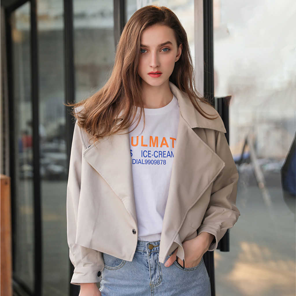 LY VAREY LIN Winter Fashion Turn-down Collar Jacket Streetwear Women Zipper Biker 210526