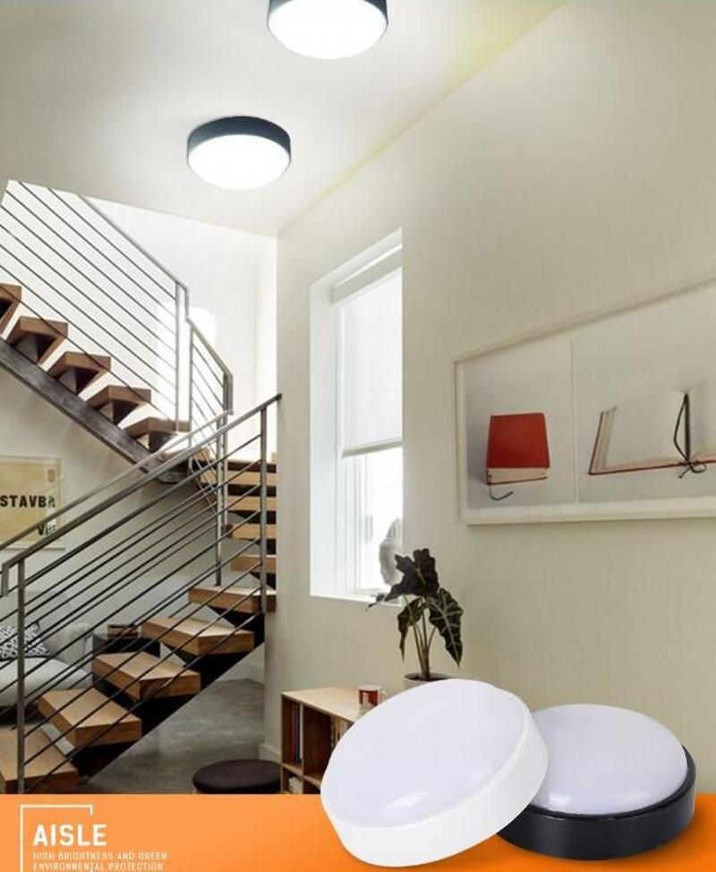 Modern LED Wall Lamps Moistureproof Front Porch Ceiling Light Surface Mounted Oval For Outdoor Garden Bathroom Lighting Lamp