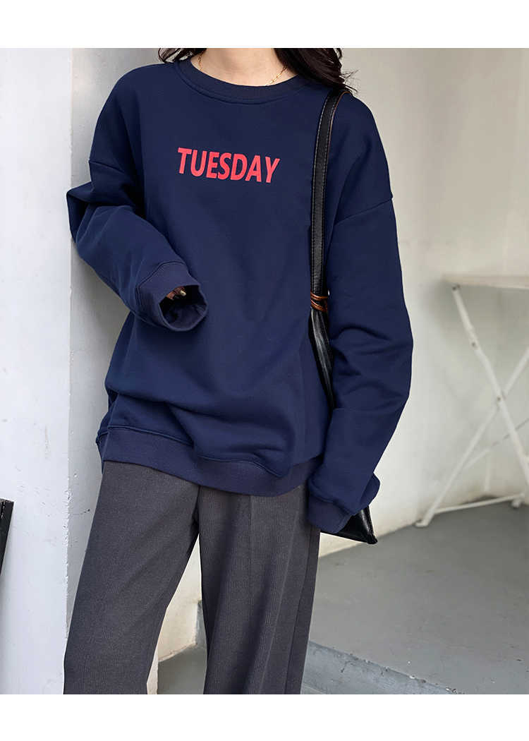 Autumn Ins Japanese Style Outfit Casual Shirt Tops Full Sleeve Regular Length Loose Sweatshirt Cotton CHIC QT203 210609