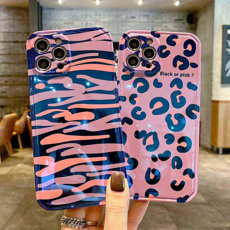 Luxury Blu ray Leopard Print Silicone TPU Phone Case For iphone 13 12 Pro 11 Pro Max Xs Max XR 7 8 Plus Zebra pattern Back Cover H1110
Luxury Blu ray Leopard Print Silicone TPU Phone Case For iphone 13 12 Pro 11 Pro Max Xs Max XR 7 8 Plus Zebra pattern Back Cover H1110