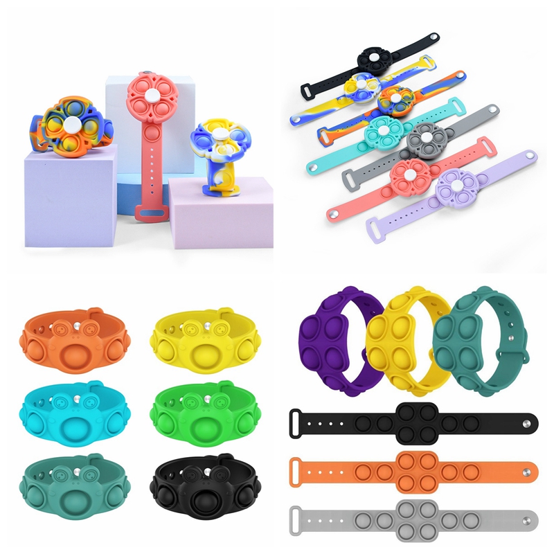 Push Bubble Fidget Toys Sensory Ring Bracelets Puzzle Press Finger Bubbles Stress Bracelet Wristband Decompression Toy
Push Bubble Fidget Toys Sensory Ring Bracelets Puzzle Press Finger Bubbles Stress Bracelet Wristband Decompression Toy