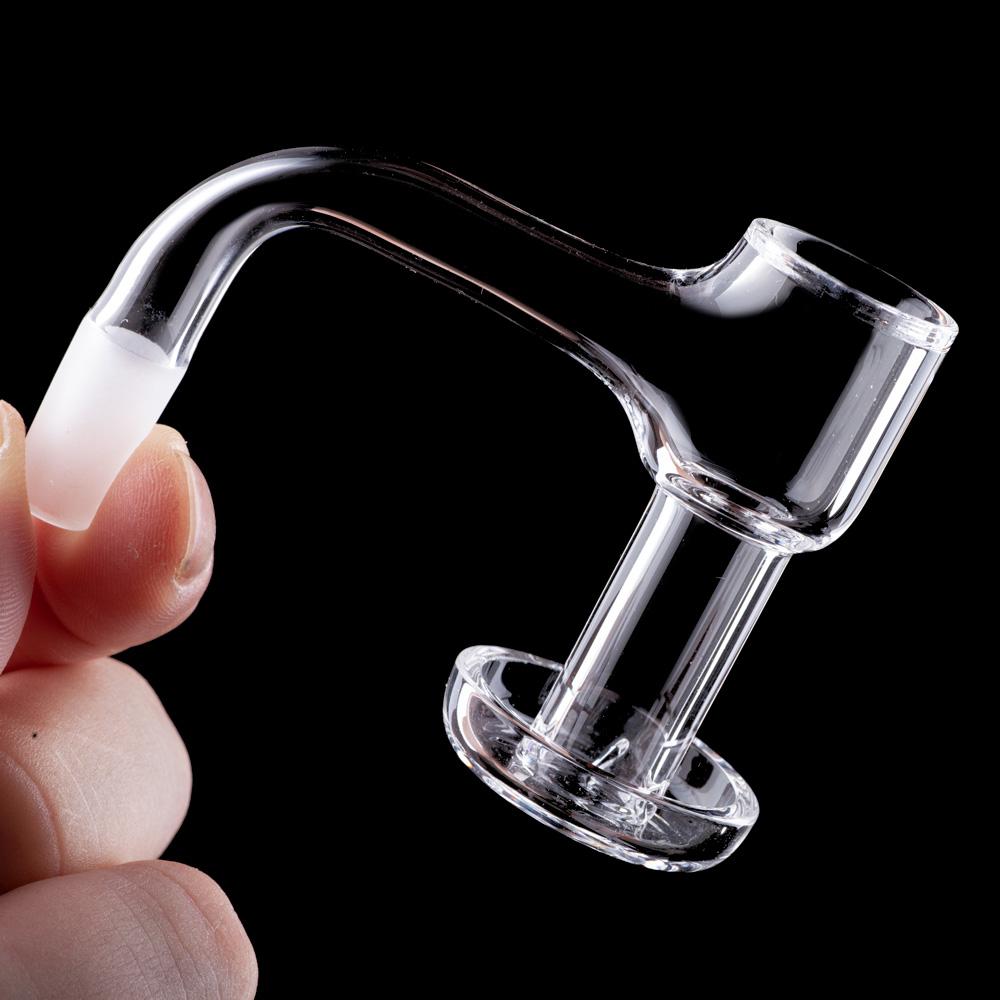 Terp Slurper Quartz Banger Male Full weld Seamless 2.5mm Thick quartz danger Nail for dab rigs bong OD 20mm Bevel Edge Top
Terp Slurper Quartz Banger Male Full weld Seamless 2.5mm Thick quartz danger Nail for dab rigs bong OD 20mm Bevel Edge Top