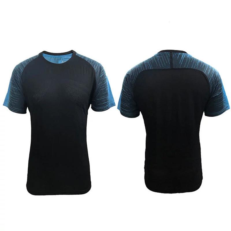 2021 pure red t-shirt quick-drying clothes summer short-sleeved round neck running men's women's wholesale outdoor sports custom any pr